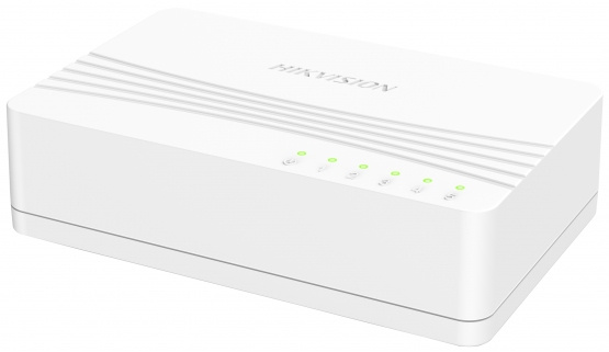 Коммутатор Hikvision DS-3E0105D-O (L2) 5x100Мбит/с неуправляемый