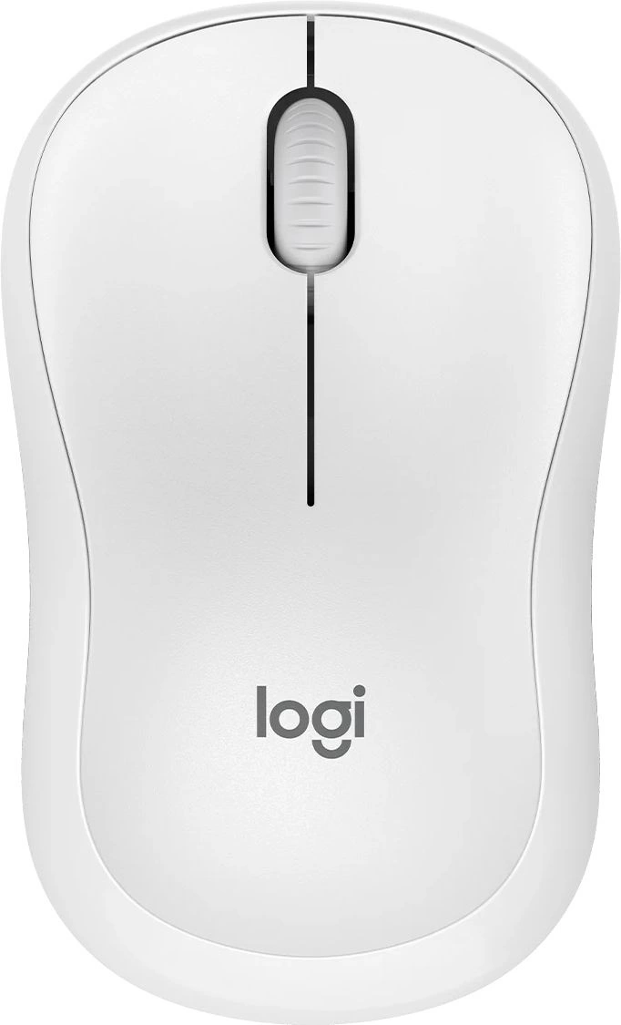 Мышь Logitech Silent M220 белый оптическая 1000dpi silent беспров. USB 2but (910-006508)