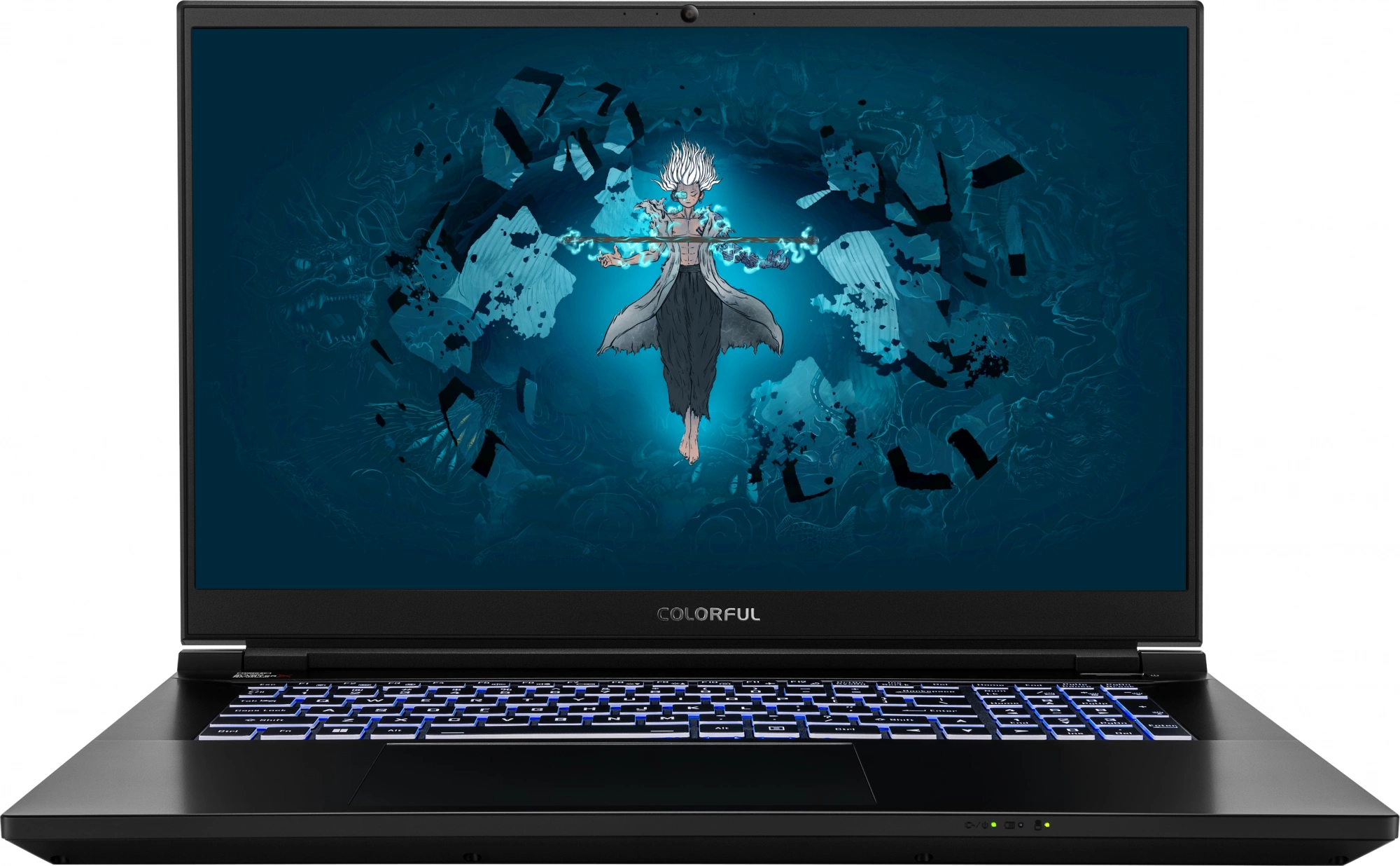 Ноутбук Сolorful Evol X17 Pro Max Core i9 13900HX 32Gb SSD2Tb NVIDIA GeForce RTX4090 16Gb 17.3" IPS QHD (2560x1440) Windows 11 Home 64 black WiFi BT Cam (A10205400062)