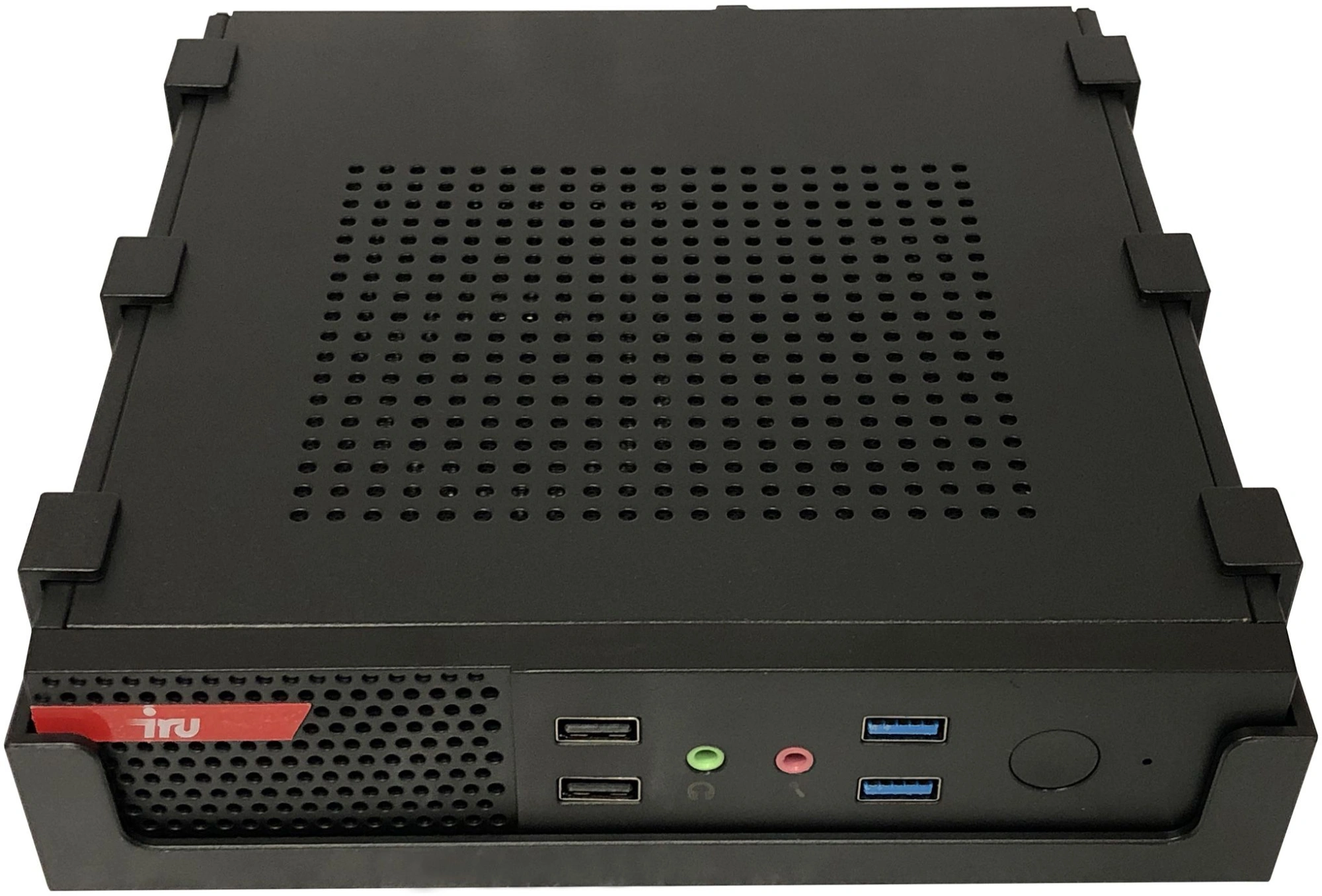 Неттоп IRU Tactio 310H6ATF slim i5 12400 (2.5) 16Gb SSD512Gb UHDG 730 Windows 11 Pro GbitEth WiFi BT 120W черный (RUS) (2131390)