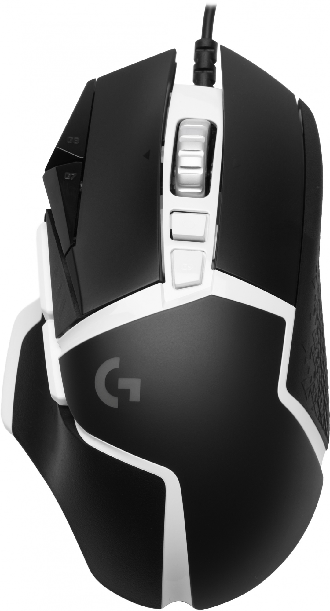 Мышь Logitech G502 SE Hero черный/белый лазерная 25600dpi USB 11but (910-005732)