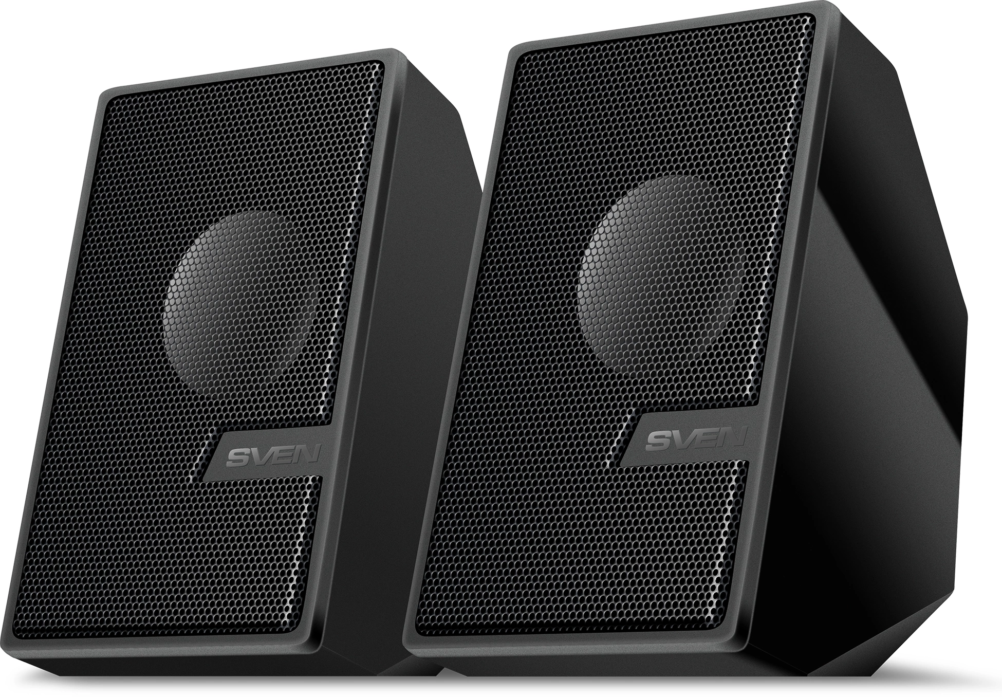 Колонки Sven 340 2.0 черный 6Вт BT
