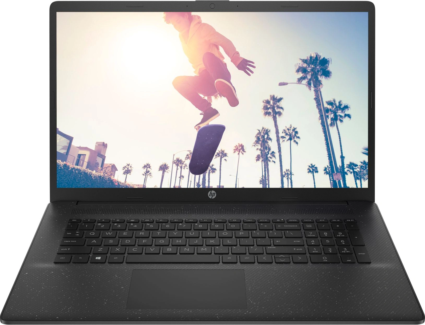 Ноутбук HP 17-cn2187ng Core i3 1215U 8Gb SSD512Gb Intel UHD Graphics 17.3" IPS FHD (1920x1080) FreeDOS black WiFi BT Cam (9Q9J5EA)