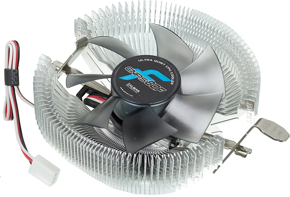 Устройство охлаждения(кулер) Zalman CNPS80F Soc-AM4/1151/1200 черный 3-pin 20dB Al 82W 198gr Ret