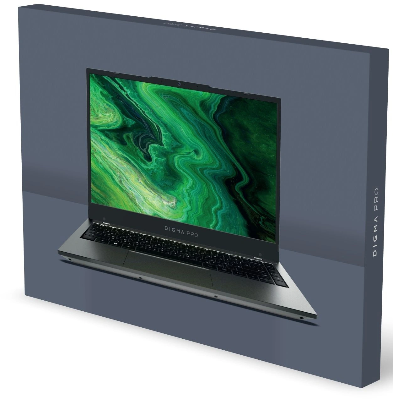 Ноутбук Digma Pro Fortis Core i3 1005G1 8Gb SSD512Gb Intel UHD Graphics 14.1" IPS FHD (1920x1080) Windows 11 Pro grey WiFi BT Cam 4000mAh (DN14P3-8DXW01)