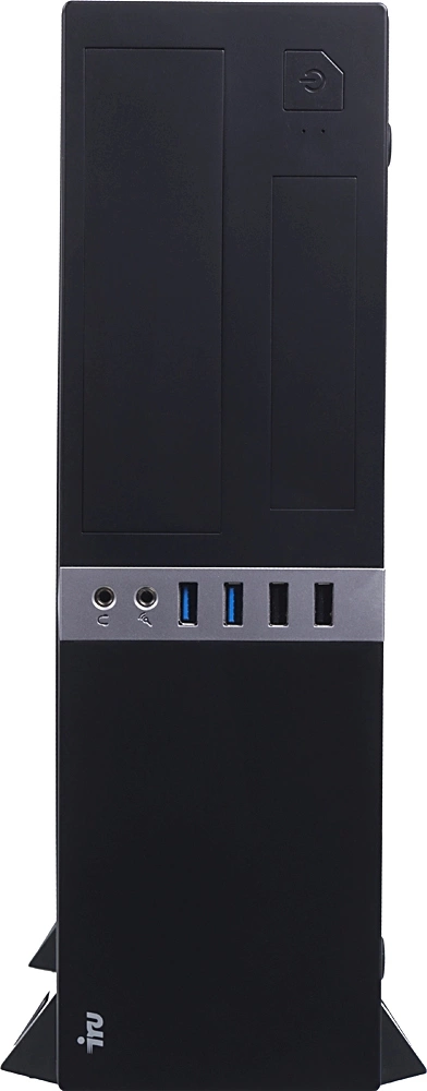 ПК IRU Office 310H6SF SFF i3 12100 (3.3) 8Gb SSD256Gb UHDG 730 FreeDOS GbitEth 300W черный (RUS) (1991582)