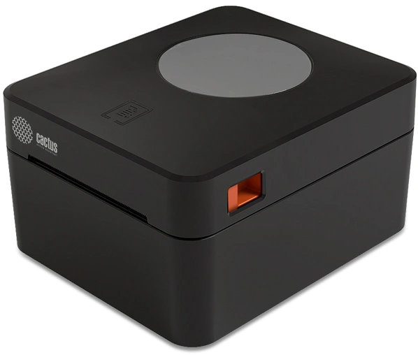 Термопринтер Cactus CS-TP-D410U 203dpi 160мм/с/USB для печ.этик. черный