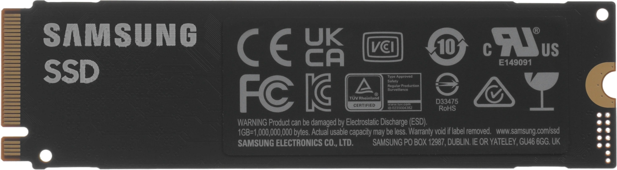 Накопитель SSD Samsung PCIe 3.0 x4 250GB MZ-V8V250BW 980 M.2 2280