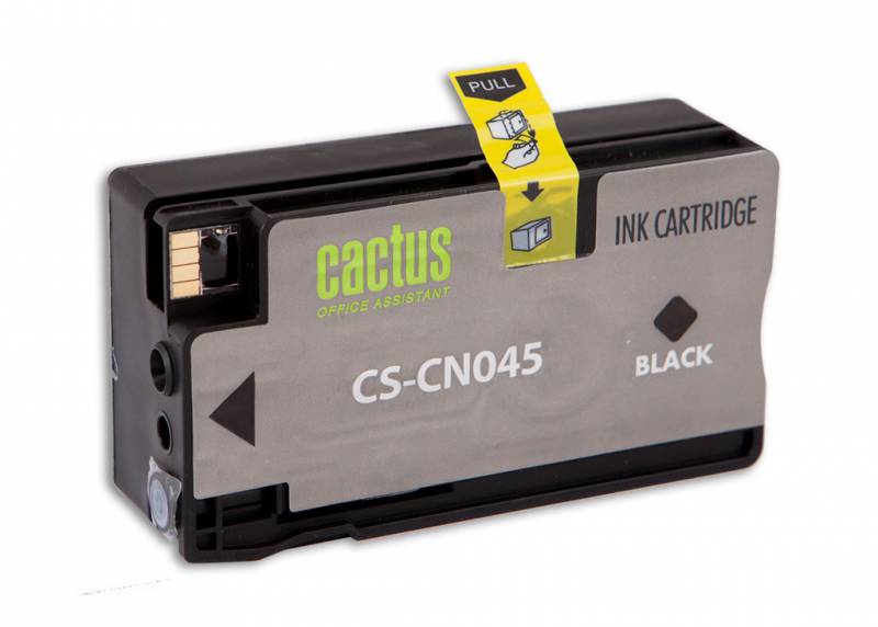 Картридж струйный Cactus CS-CN045 №950XL черный пигментный (73мл) для HP DJ Pro 8100/8600 с чипом