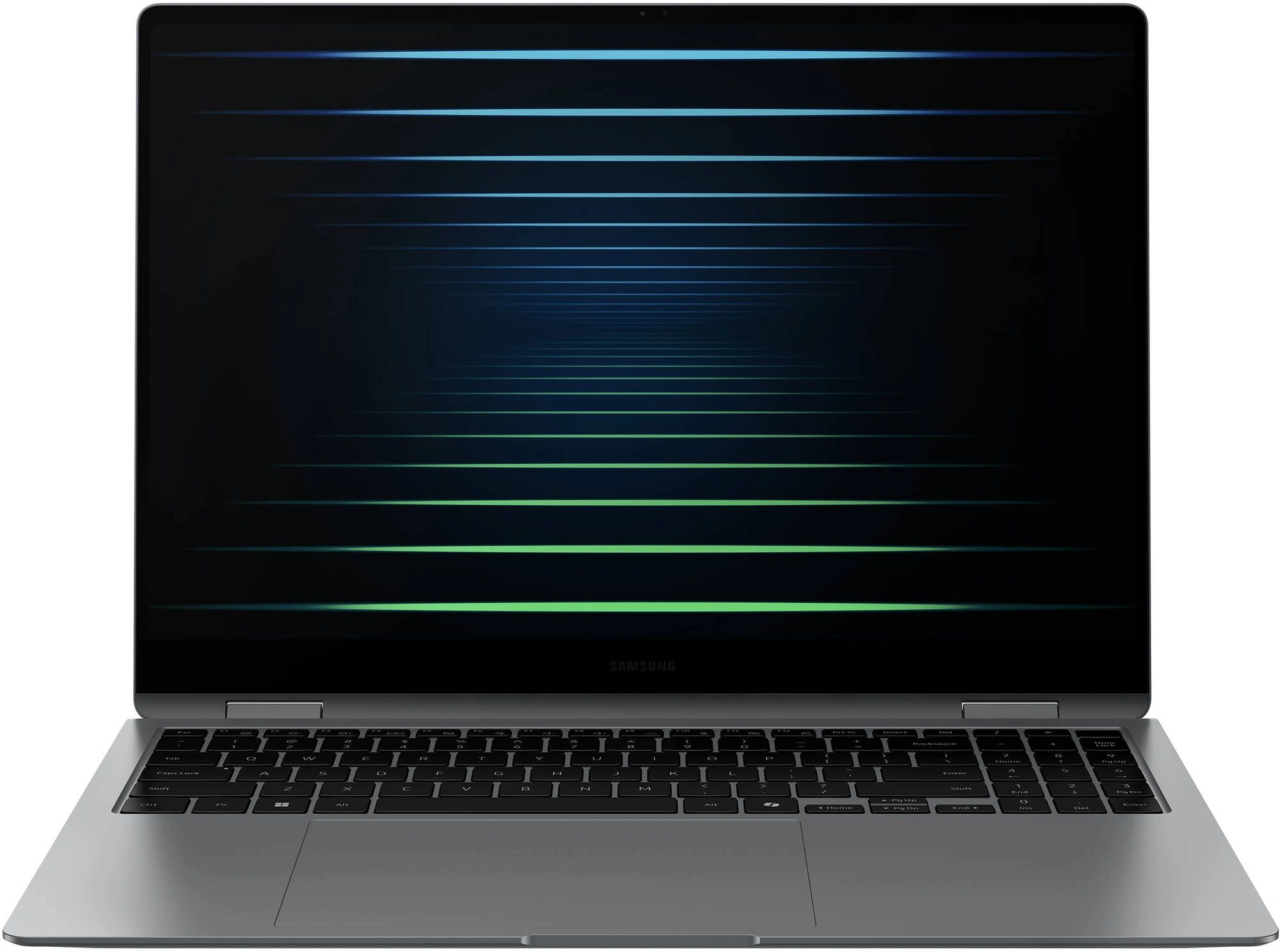 Ноутбук Samsung Galaxy Book 5 Pro 360 NP960 Core Ultra 7 258V 32Gb SSD1Tb Intel Arc 140V 16" AMOLED Touch 2.8K (2880x1800) Windows 11 Home grey WiFi BT Cam (NP960QHA-KG4IN)