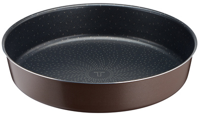 Форма для выпечки Tefal J5549602 кругл. d=24см алюминий коричневый (2100111150)