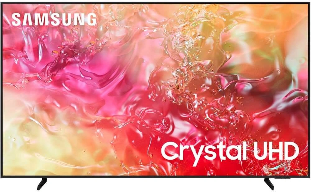 Телевизор LED Samsung 55" UE55DU7100UXRU Series 7 черный 4K Ultra HD 60Hz DVB-T2 DVB-C DVB-S2 USB WiFi Smart TV