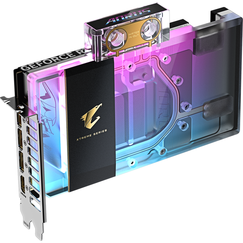 GIGABYTE AORUS GeForce RTX 5080 Xtreme WaterForce WB 16G (GV-N5080AORUSX WB-16GD)
