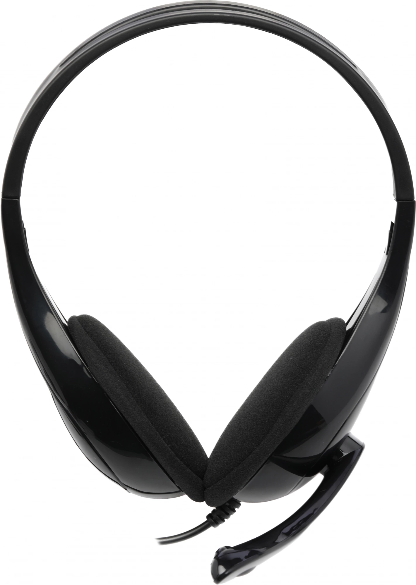 Наушники с микрофоном A4Tech HS-9 черный 1.8м накладные оголовье (HS-9 (BLACK))