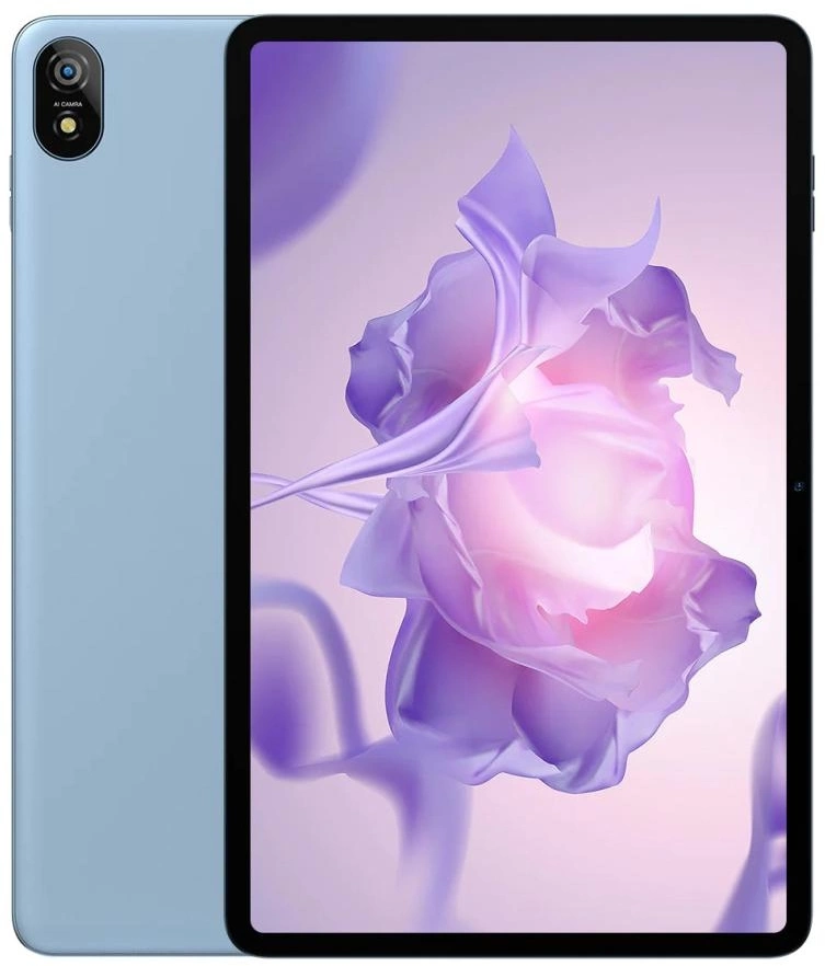 Планшет Blackview Tab 18 G99 (2.2) 8C RAM8Gb ROM256Gb 11" IPS 2000x1200 4G Android 13 голубой 16Mpix 8Mpix BT WiFi microSD 1Tb 8800mAh 26hr 360hrs
