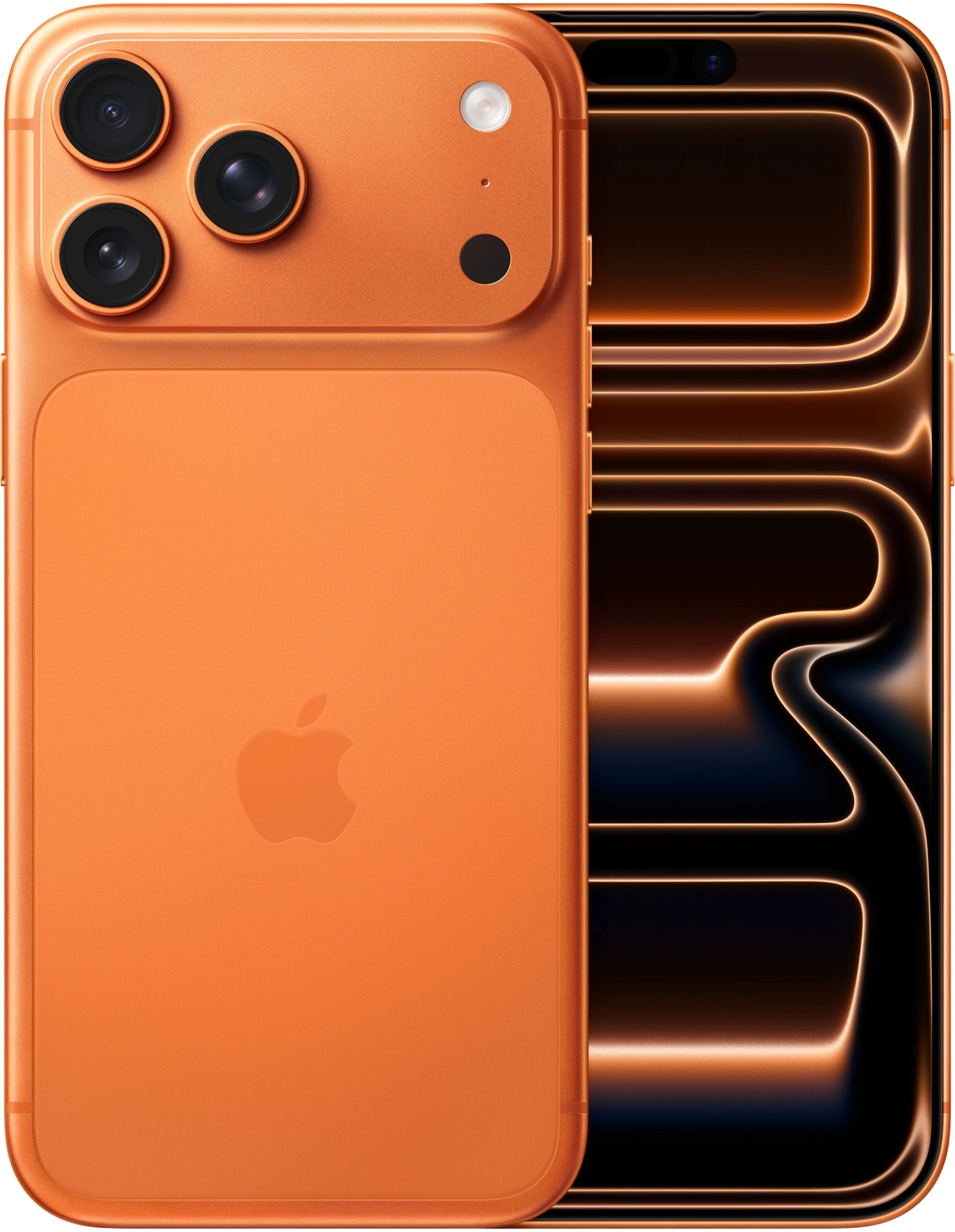 Смартфон Apple A3526 iPhone 17 Pro Max 2Tb оранжевый моноблок 3G 4G 1Sim 6.9" 1320x2868 iOS 26 48Mpix 802.11 a/b/g/n/ac/ax/be NFC GPS Protect