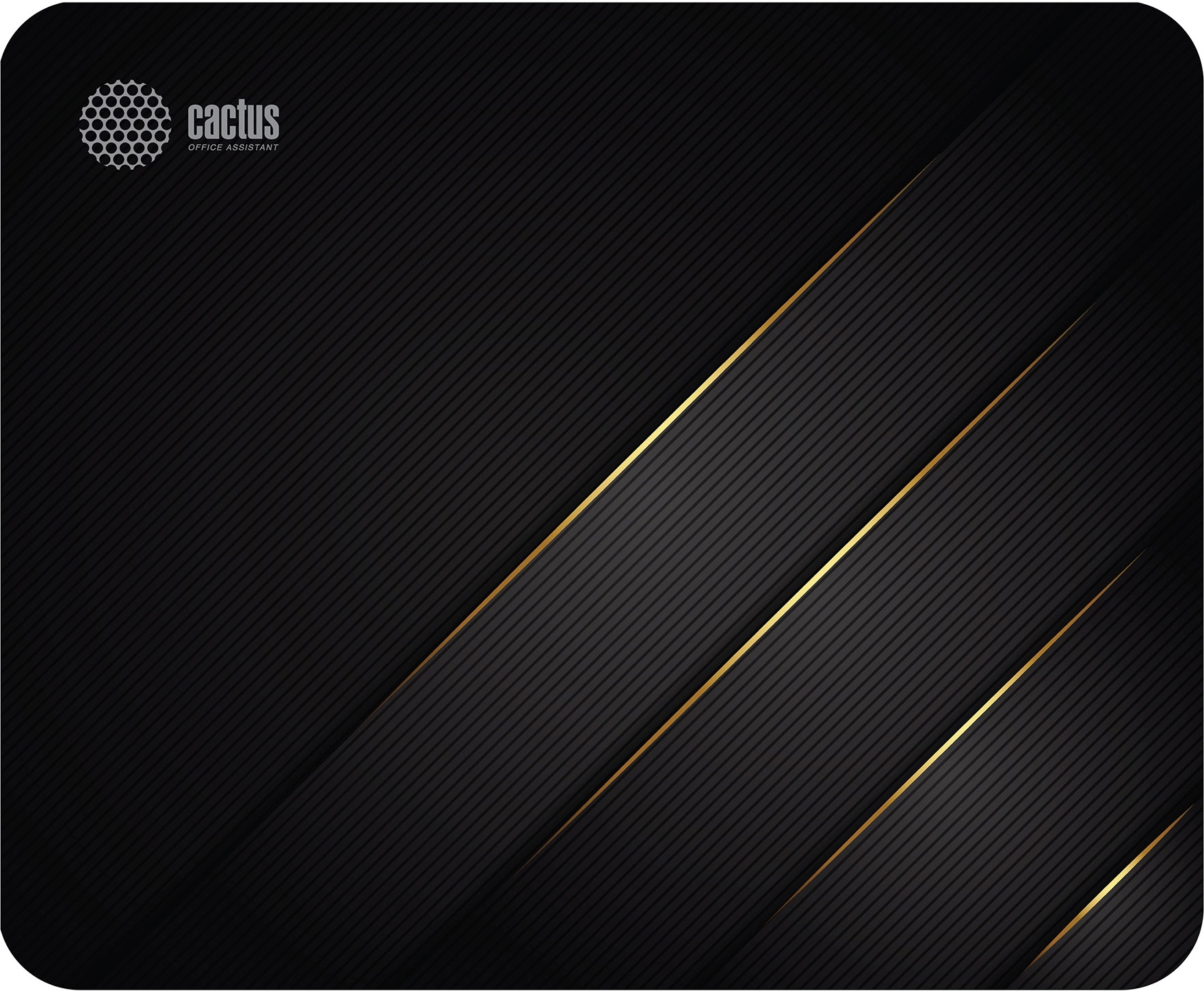 Коврик для мыши Cactus Gold Geometry 300x250x2мм (CS-MPC-P04M)