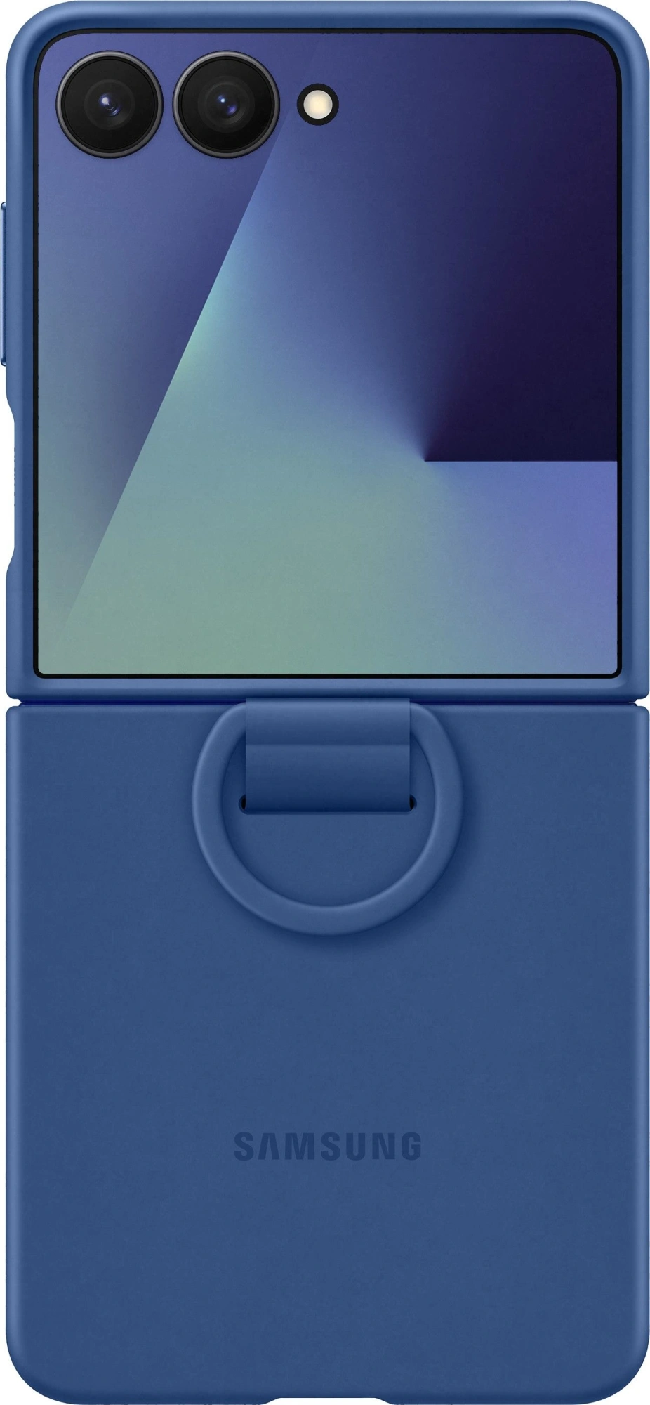 Чехол (клип-кейс) Samsung для Samsung Galaxy Z Flip7 Ring Case Z Flip7 синий (EF-PF766TNEGRU)