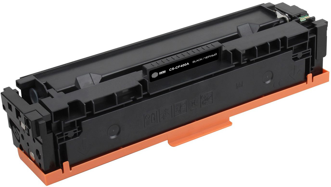 Картридж лазерный Cactus CS-CF400A CF400A черный (1500стр.) для HP CLJ M252/252N/252DN/252DW/M277n/M277DW