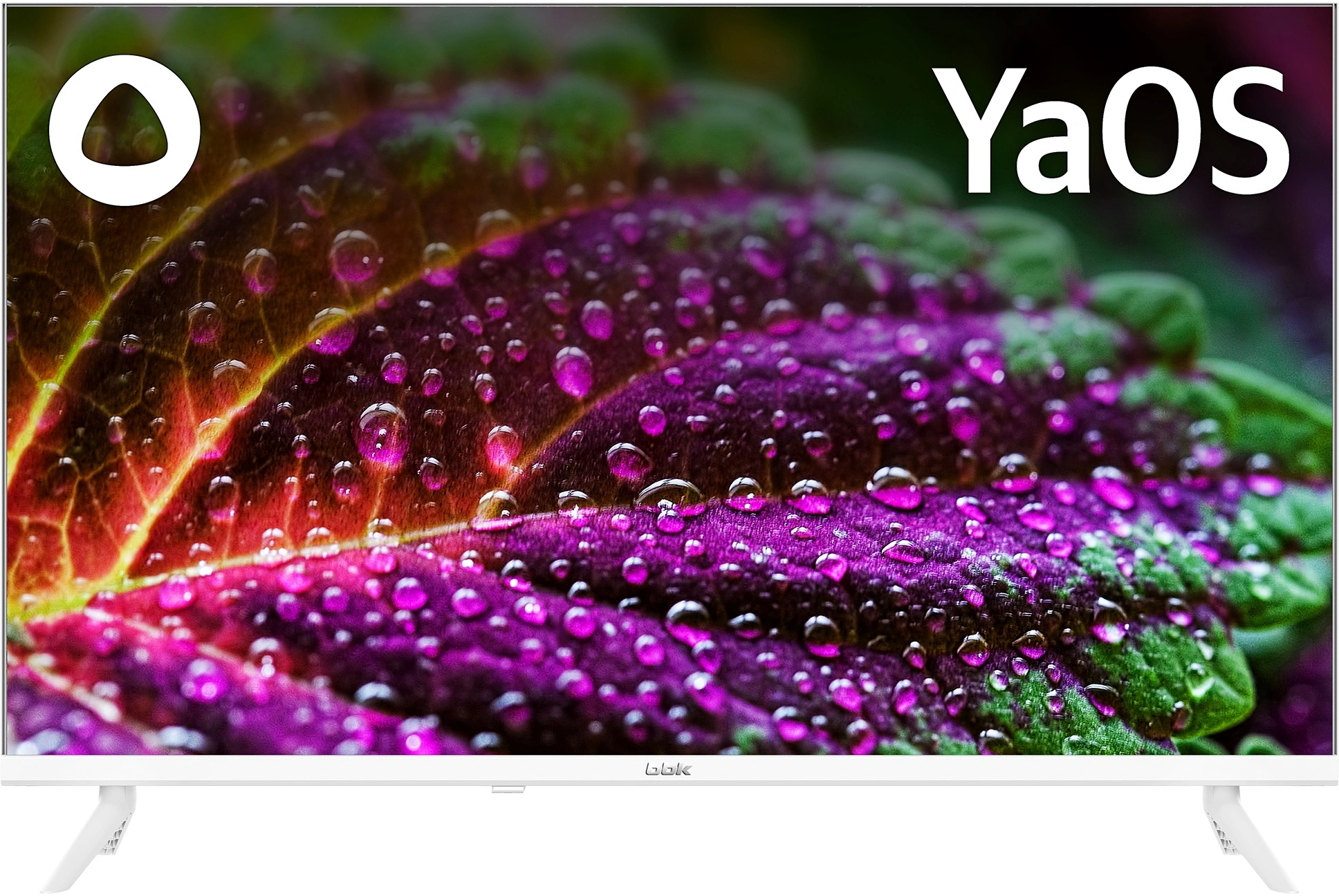 Телевизор LED BBK 32" 32LEX-7241/TS2C (W) Яндекс.ТВ Frameless белый HD 60Hz DVB-T2 DVB-C DVB-S2 USB WiFi Smart TV (RUS)
