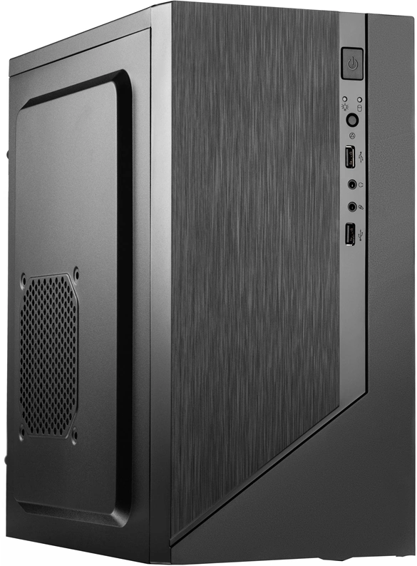 ПК IRU Office 310H6S MT Cel G6900 (3.4) 8Gb SSD256Gb UHDG 710 FreeDOS GbitEth 450W черный (RUS) (2062389)