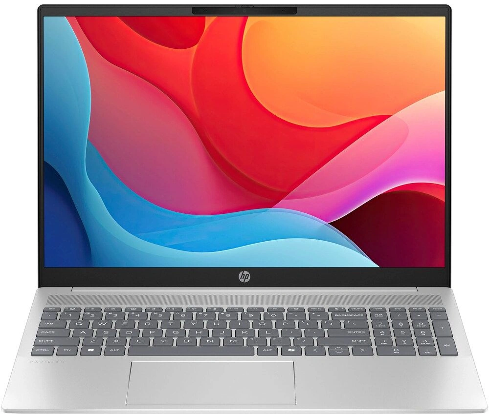 Ноутбук HP Pavilion 16-ag0008ny Ryzen 5 8540U 16Gb SSD512Gb AMD Radeon 740M 16" IPS WUXGA (1920x1200) FreeDOS silver WiFi BT Cam (B90TJEA)