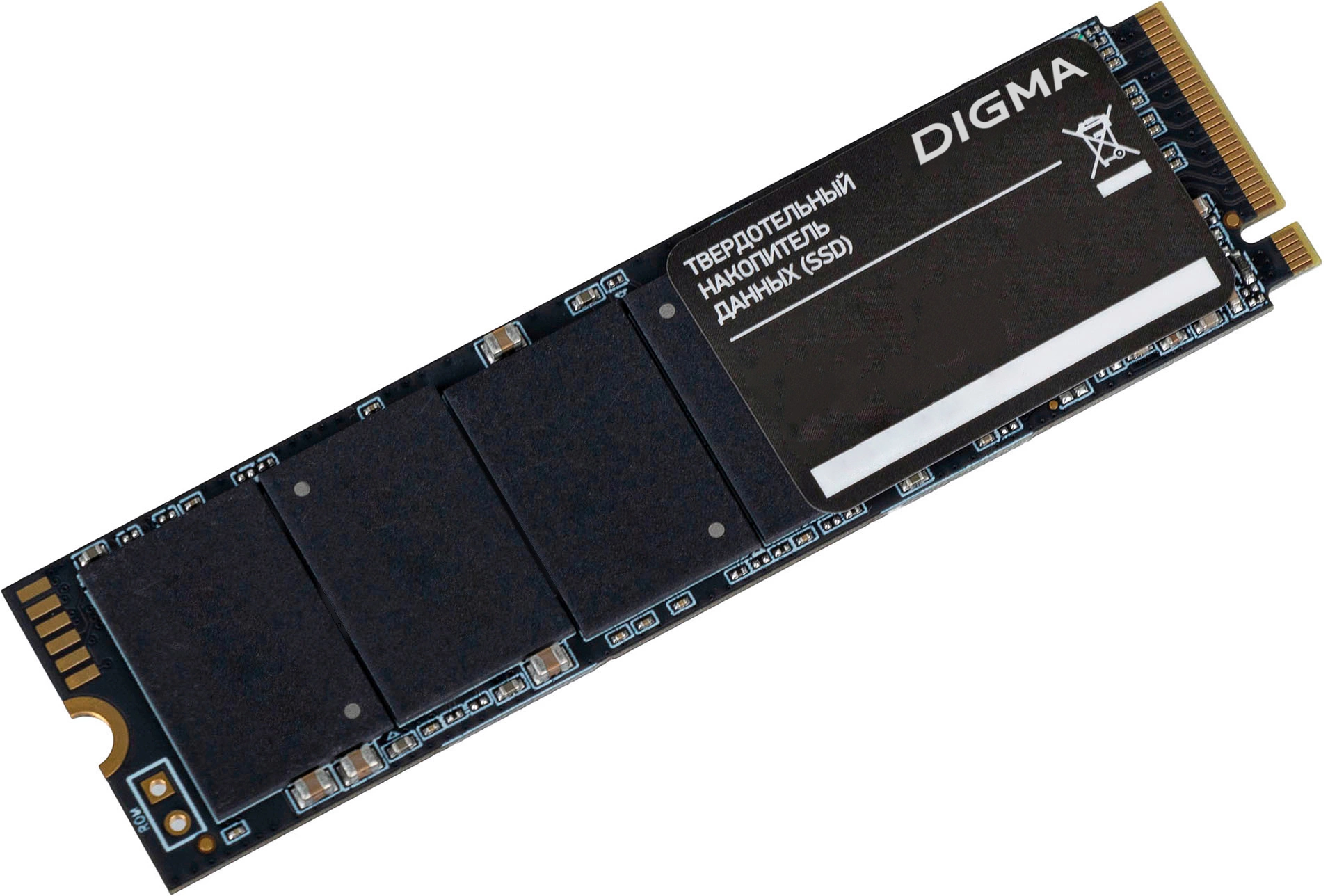 Накопитель SSD Digma PCIe 4.0 x4 2TB DGST4002TP83T Top P8 M.2 2280