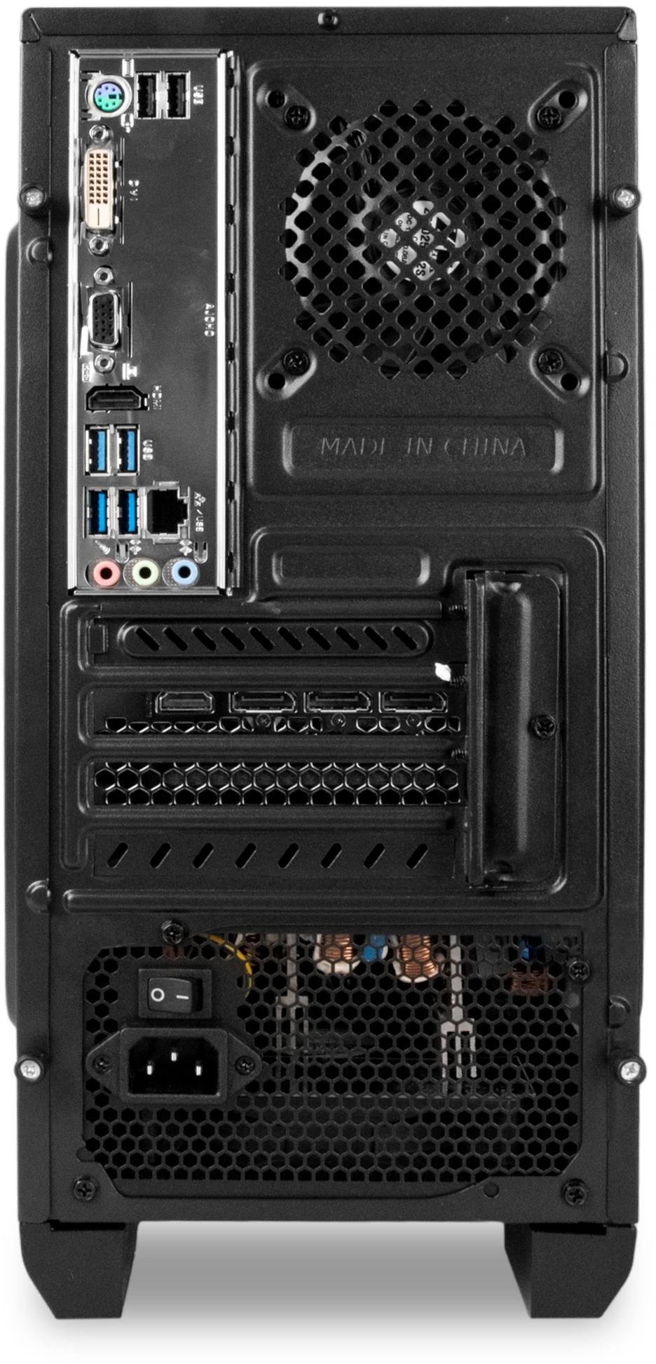 ПК IRU Game 310H6GE MT i5 12400F (2.5) 16Gb SSD512Gb RTX3060 12Gb FreeDOS GbitEth 500W черный (RUS) (2000612)