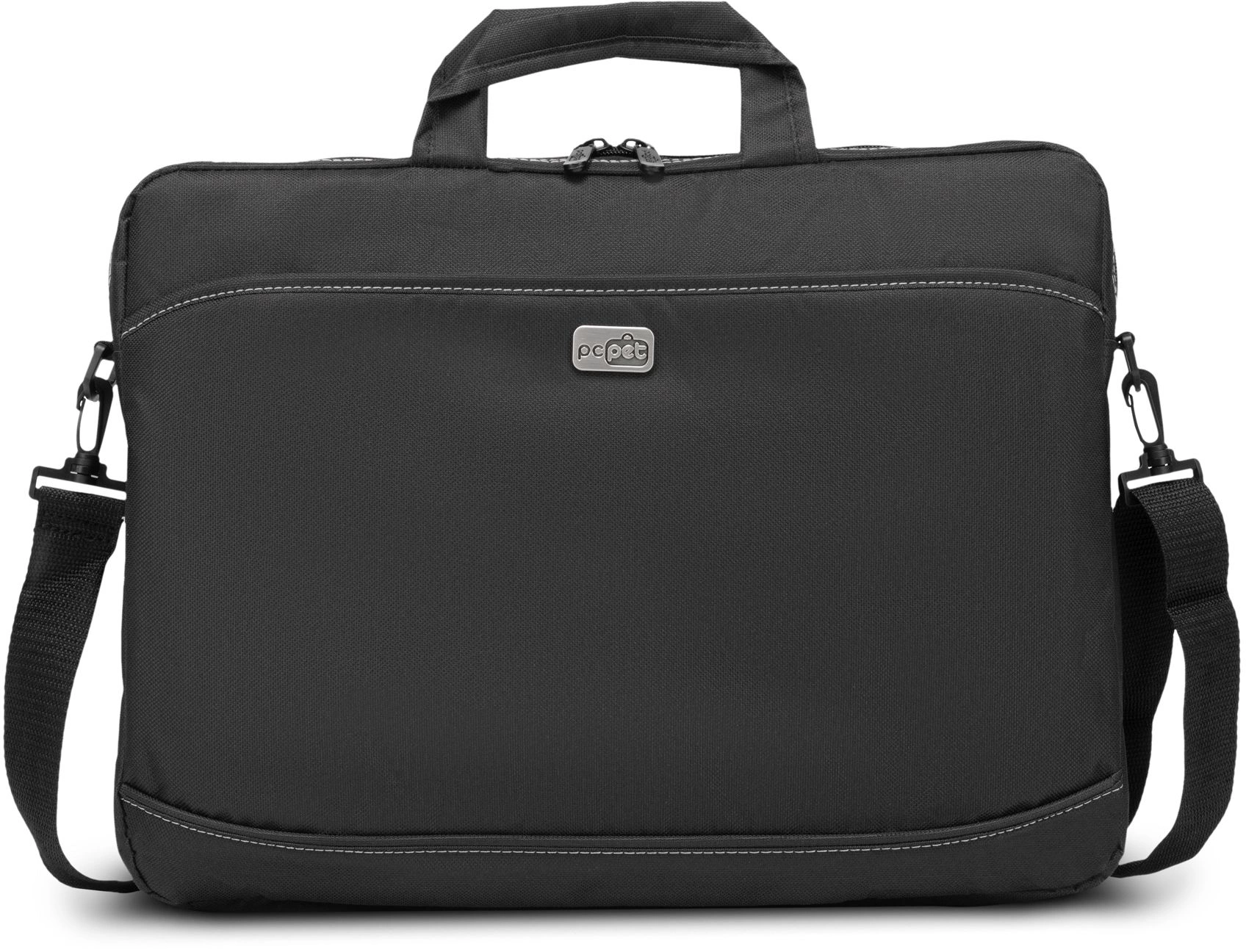 Сумка для ноутбука 17" PC Pet 600D черный нейлон (PCP-A1317BK)