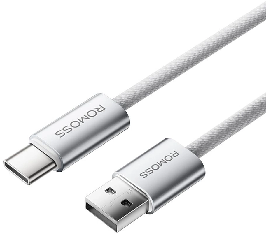 Кабель Romoss CB3038 ver2.0 USB (m)-USB Type-C (m) 1.2м белый