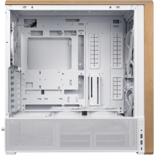 Корпус Lian-Li Lancool 217 белый без БП ATX 7x120mm 3x140mm 2xUSB3.0 audio bott PSU