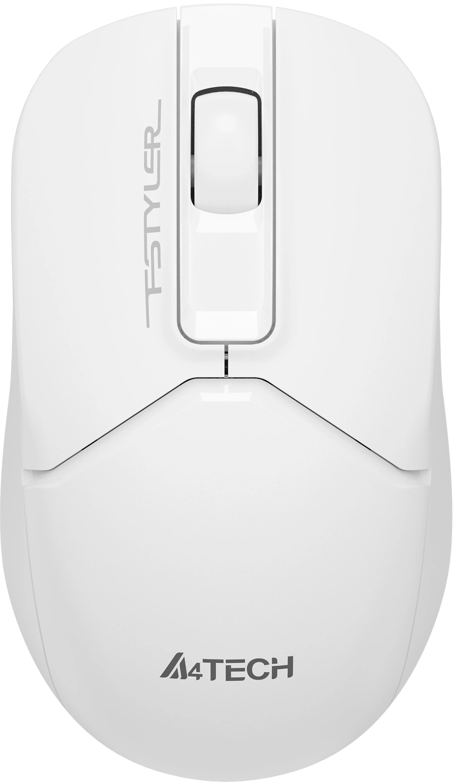 Мышь A4Tech Fstyler FG12S белый оптическая 1200dpi silent беспров. USB 3but