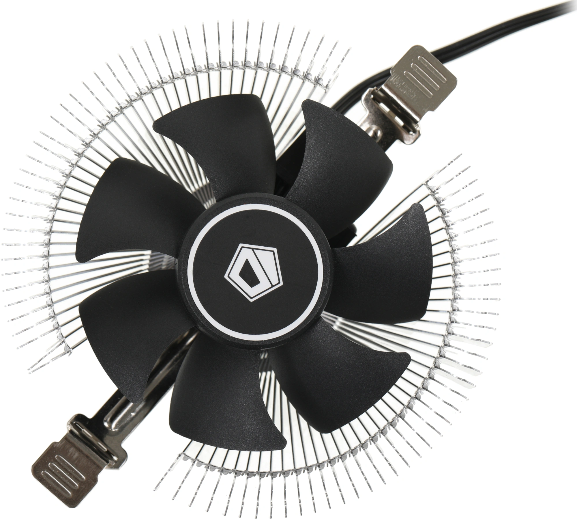 Устройство охлаждения(кулер) ID-Cooling DK-01S Soc-AM5/AM4/1200/1700/1851 черный 3-pin 24dB Al 65W 144gr Ret