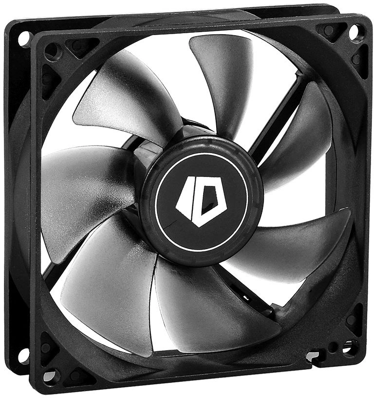 Вентилятор для корпуса ID-Cooling NO-9225-SD 90х90x25 черный 3-pin 29дБ Ret