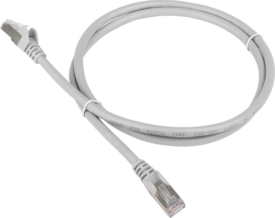 Патч-корд Lanmaster TWT-45-45-1.5/S-GY UTP cat.5E 1.5м серый RJ-45 (m)-RJ-45 (m)