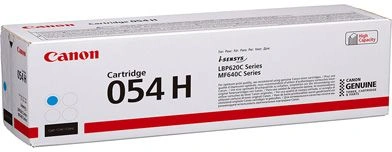 Картридж лазерный Canon 054HC 3027C002 голубой бар.в компл. (2300стр.) для Canon MF645Cx/MF643Cdw/MF641Cw/LBP623Cdw/621Cw