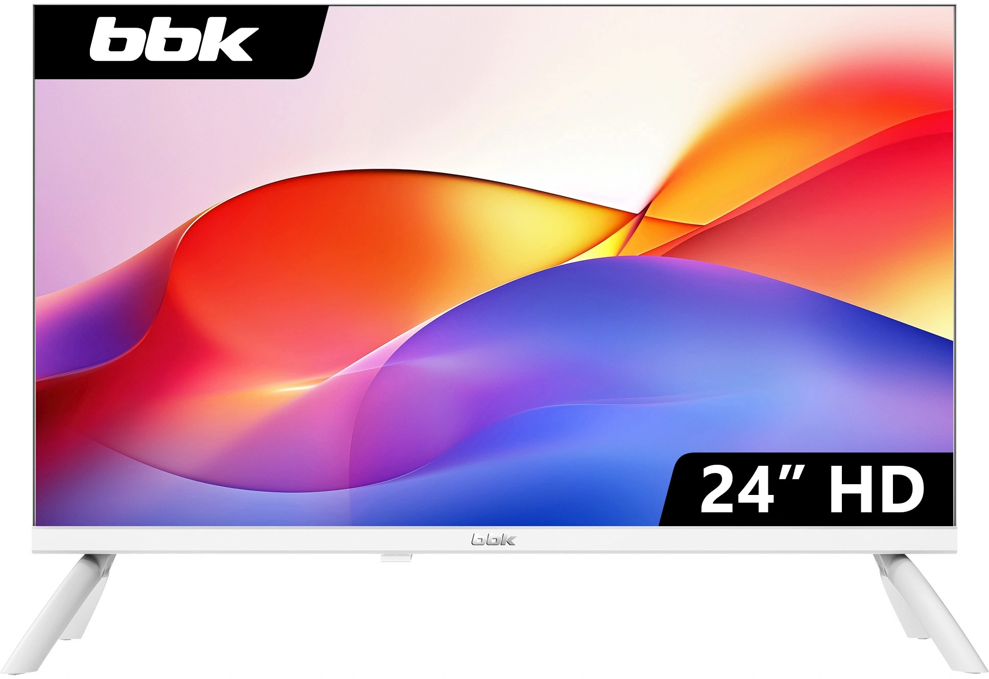 Телевизор LED BBK 24" 24LEM-1042/TS2C (W) Frameless белый HD 60Hz DVB-T2 DVB-C DVB-S2 USB (RUS)