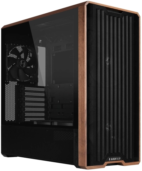 Корпус Lian-Li Lancool 217 черный без БП ATX 7x120mm 3x140mm 2xUSB3.0 audio bott PSU