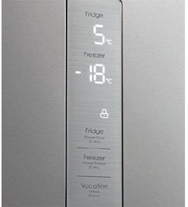 Холодильник Midea MDRB489FGE02OE 2-хкамерн. серебристый