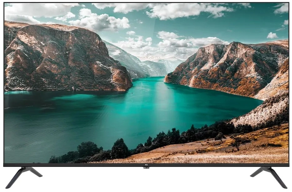 Телевизор LED BQ 43" 43FS38B Frameless черный FULL HD 60Hz DVB-T DVB-T2 DVB-C USB WiFi Smart TV (RUS)