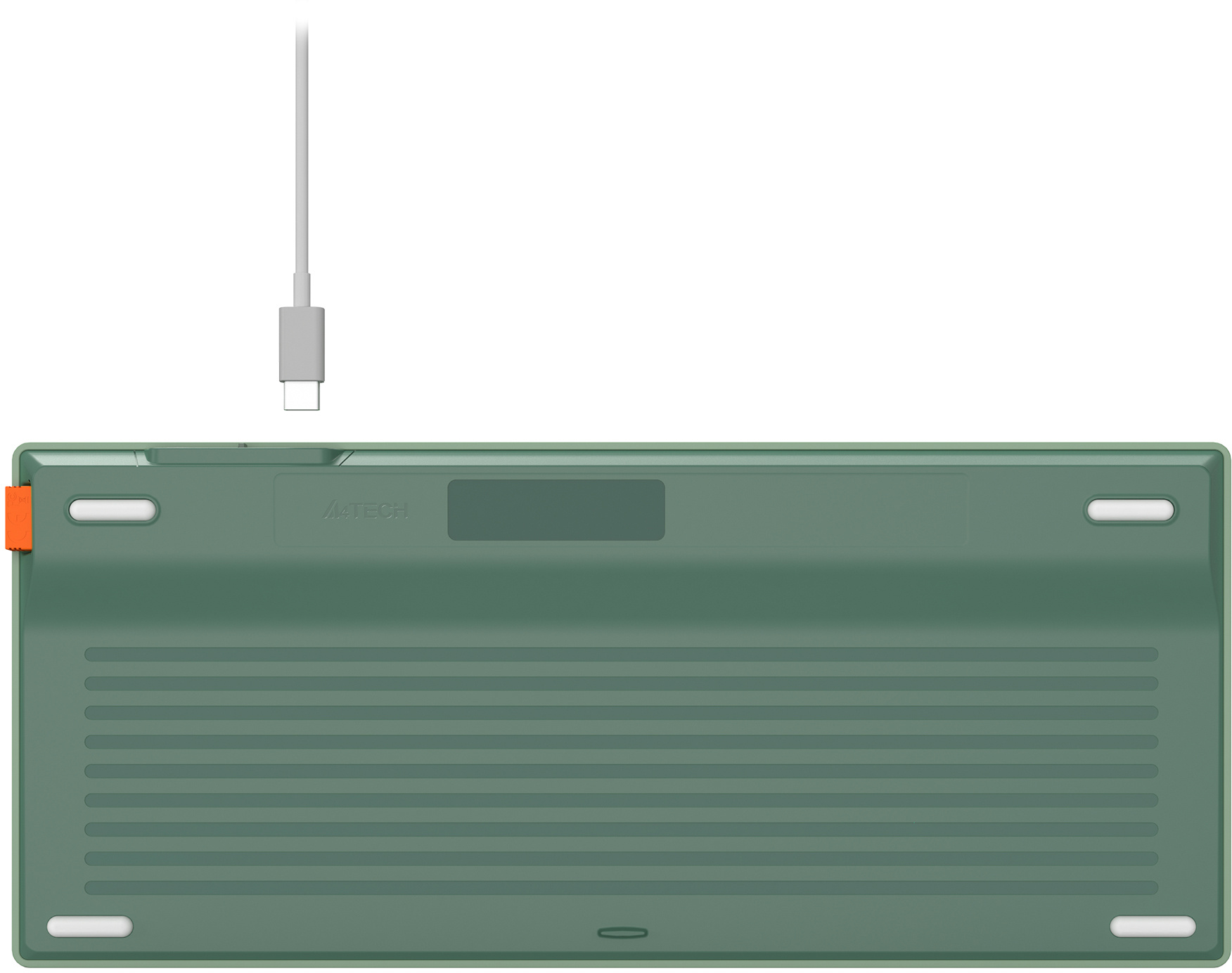 Клавиатура A4Tech FBX51C зеленый USB беспроводная BT/Radio slim Multimedia (FBX51C MATCHA GREEN)