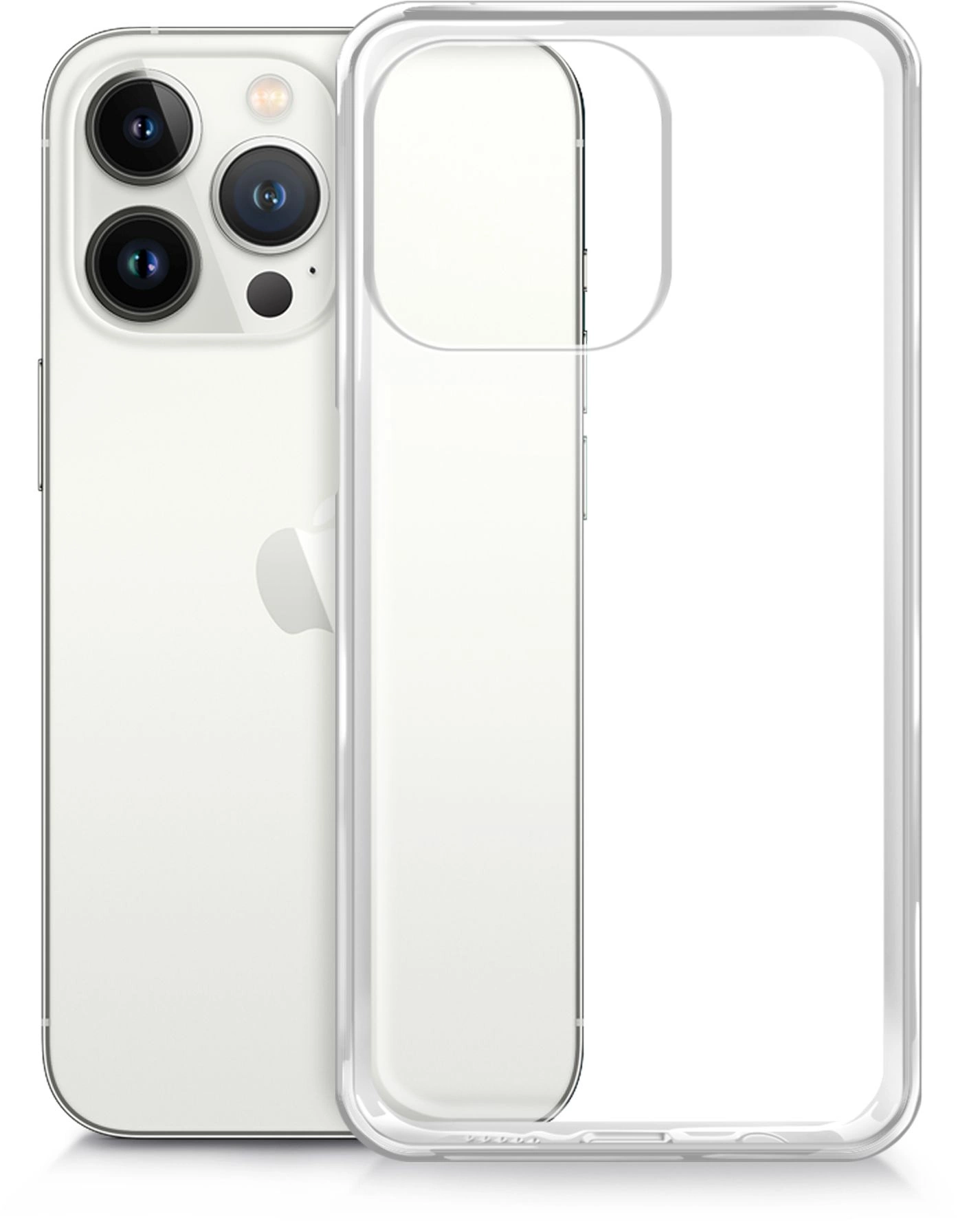 Чехол (клип-кейс) BoraSCO для Apple iPhone 13 Pro прозрачный (40438)