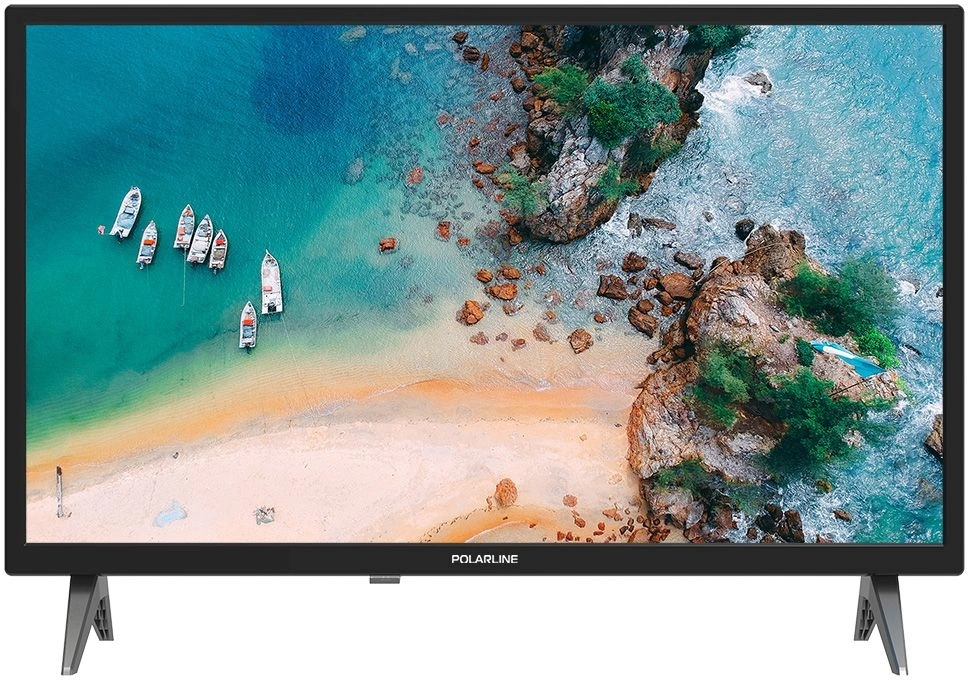 Телевизор LED PolarLine 24" 24PL12TC черный HD 60Hz DVB-T DVB-T2 DVB-C DVB-S2 USB (RUS)