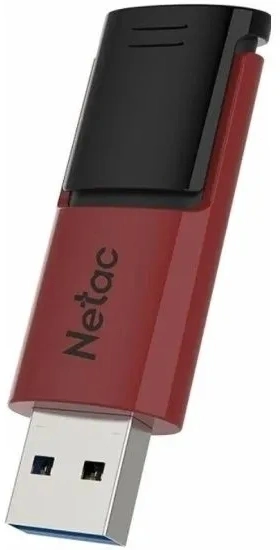 Флеш Диск Netac 64Gb U182 NT03U182N-064G-30RE USB3.0 красный/черный