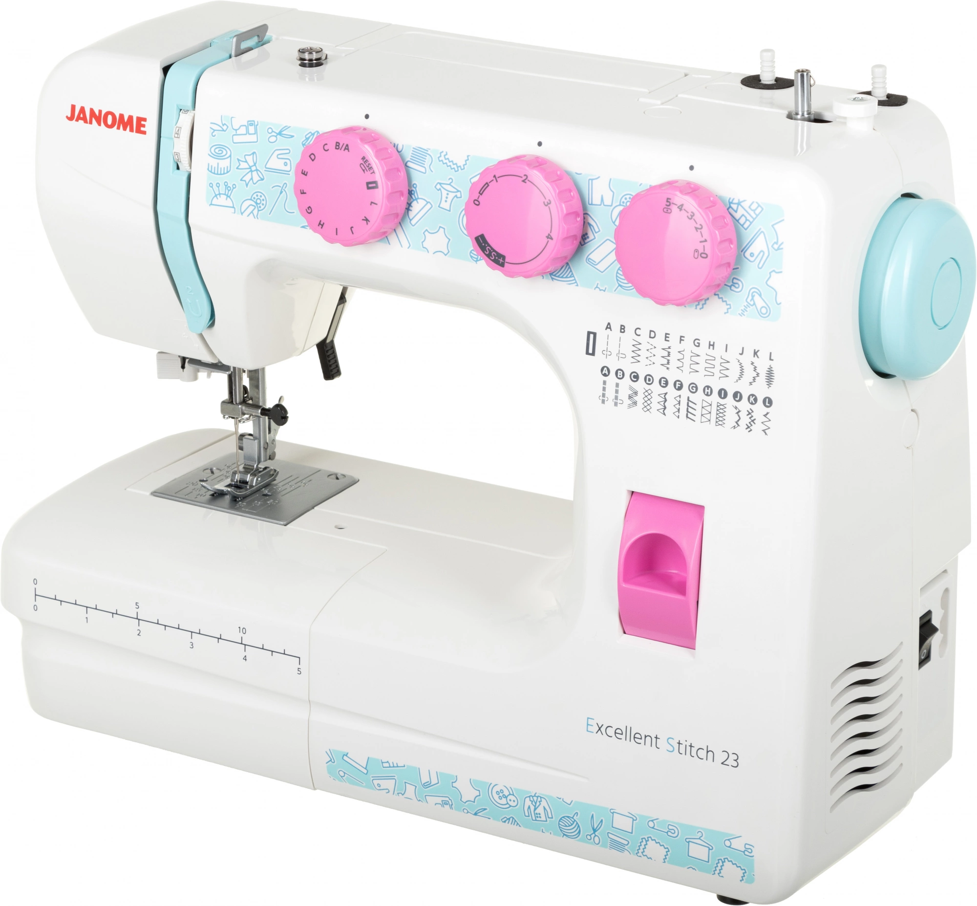 Швейная машина Janome Excellent Stitch 23 белый