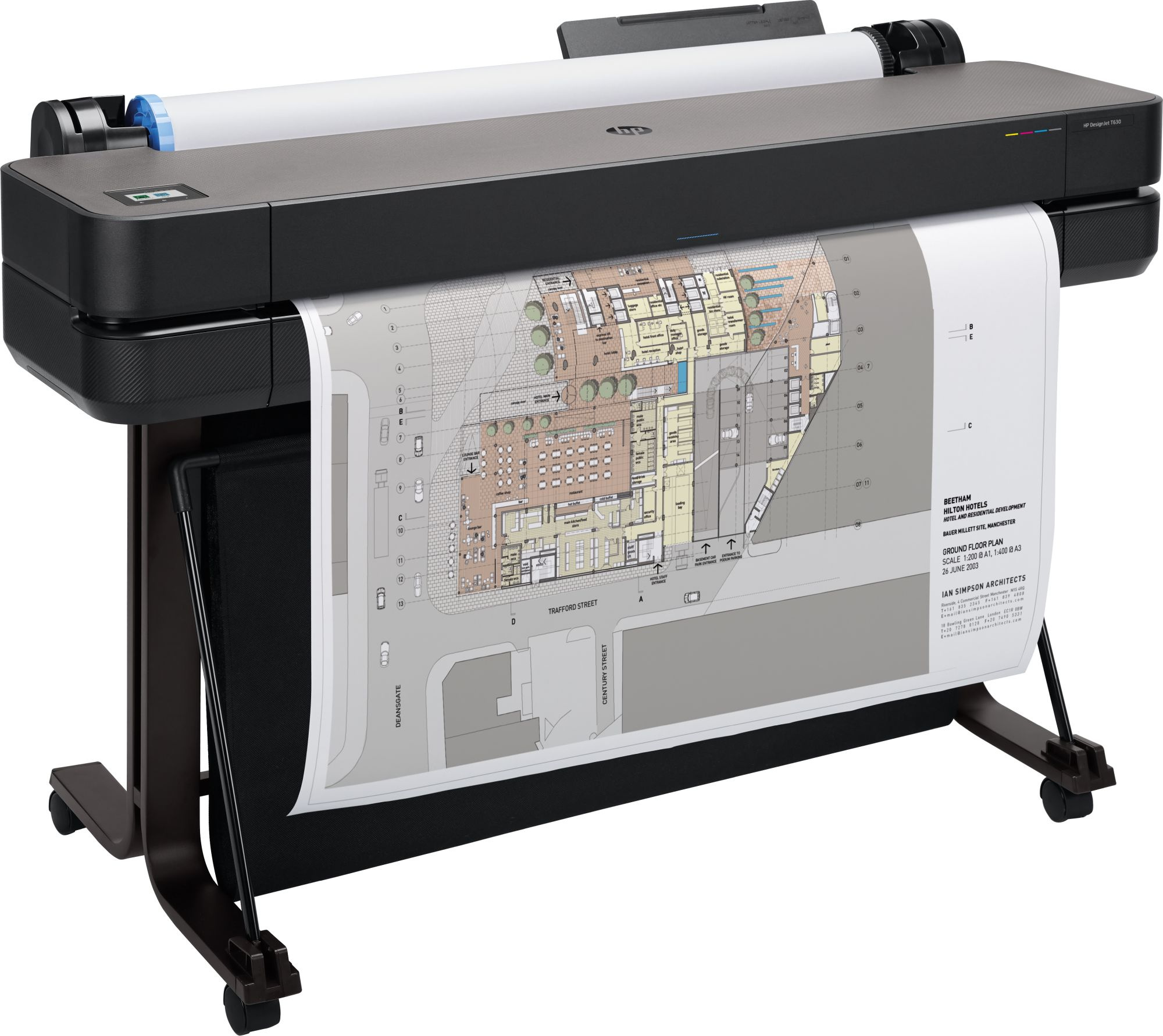 Плоттер HP Designjet T630 (5HB11A/5HB11D) A0/36"