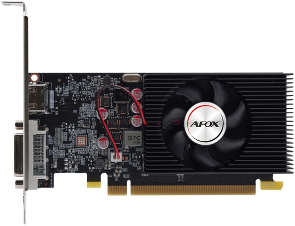 Видеокарта Afox PCI-E 3.0 AF1030-4096D4L2 NVIDIA GeForce GT 1030 4Gb 64bit DDR4 1152/2100 DVIx1 HDMIx1 HDCP Ret