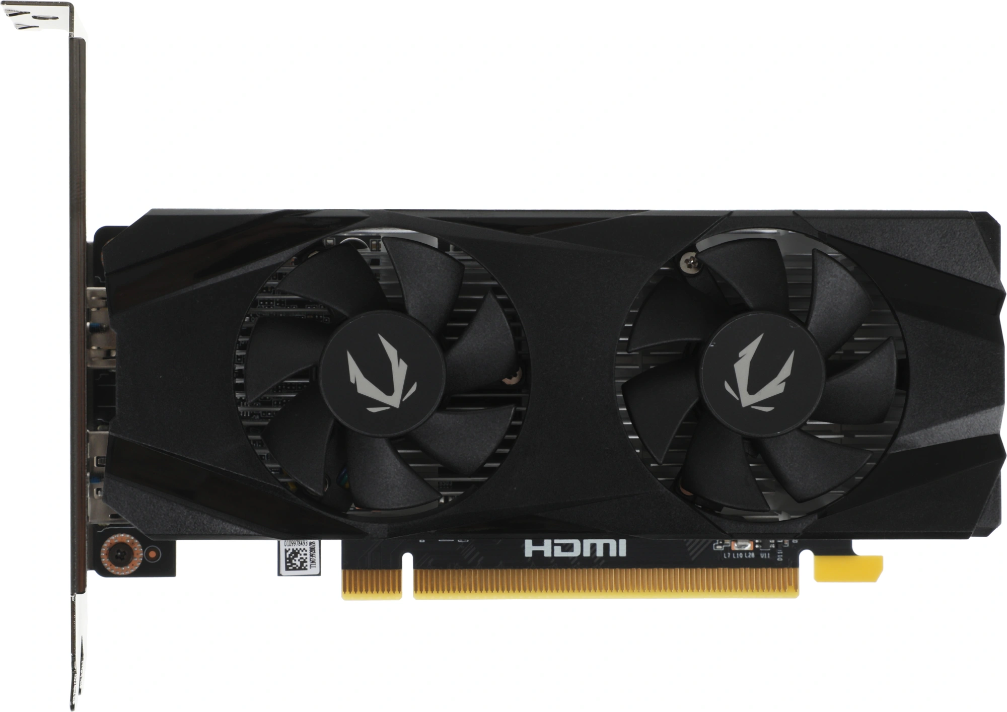 Видеокарта Zotac PCI-E 4.0 RTX 3050 LP NVIDIA GeForce RTX 3050 6Gb 96bit GDDR6 1470/14000 HDMIx1 DPx1 HDCP Ret low profile