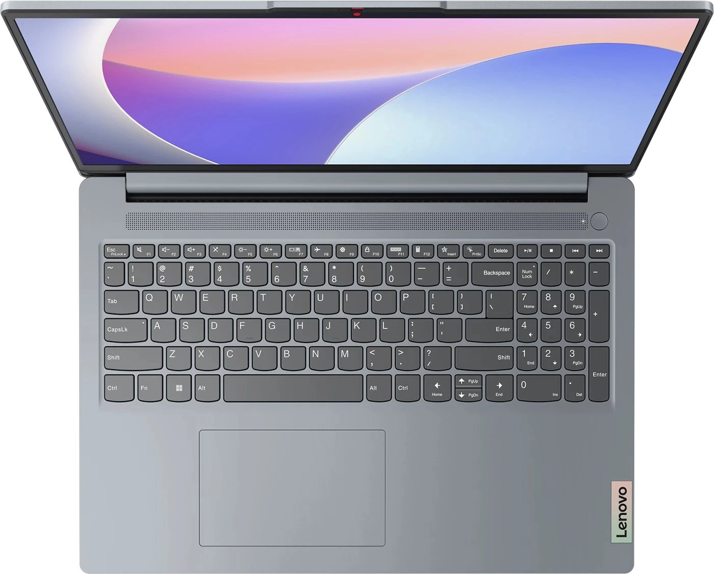 Ноутбук Lenovo IdeaPad Slim 3 15ABR8 Ryzen 7 7730U 16Gb SSD1Tb AMD Radeon Graphics 15.6" TN FHD (1920x1080) без ОС grey WiFi BT Cam (82XM000ARK)