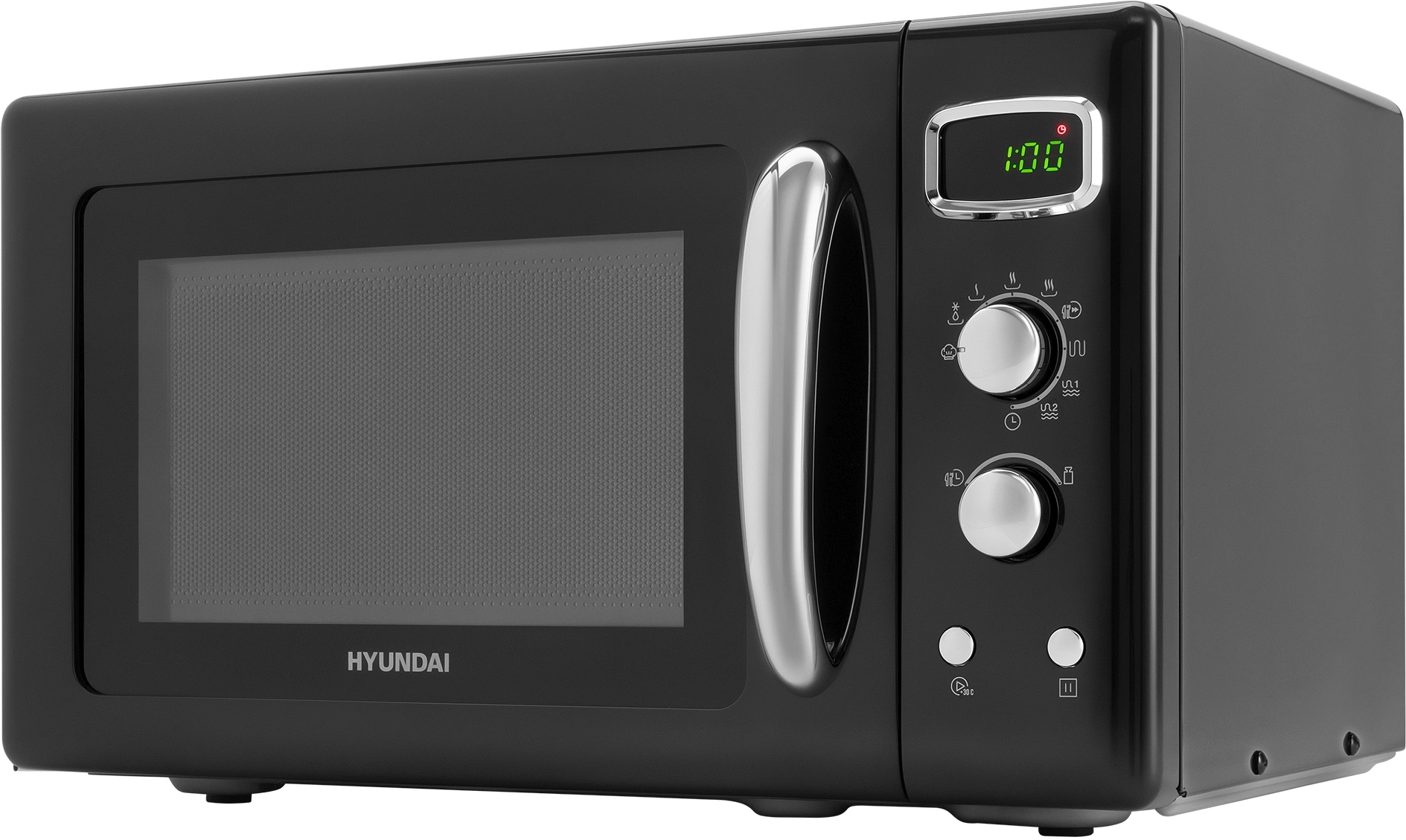 Микроволновая Печь Hyundai HYM-D3040 23л. 800Вт черный
